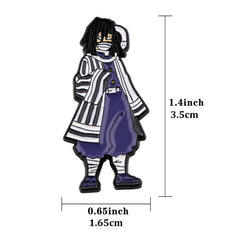 Men's Anime Enamel Pin - Cartoon Funny Pins for Clothes