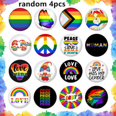 Rainbow Emblem Gay Badge Breastpin LGBT Flag Pride Accessories