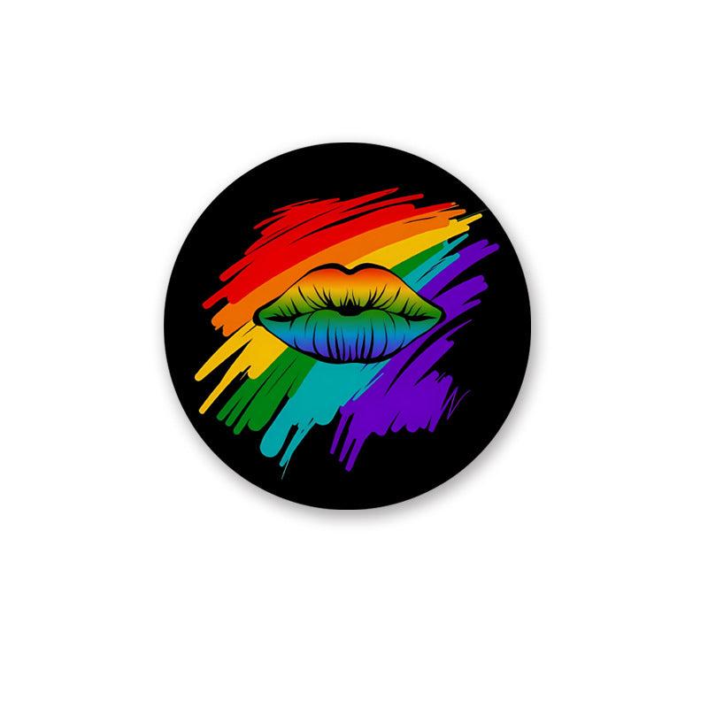 Rainbow Emblem Gay Badge Breastpin LGBT Flag Pride Accessories