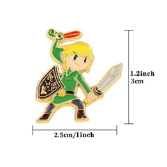 Anime Enamel Pins For Men Clothing Backpack Lapel Badges Jewelry Accessories