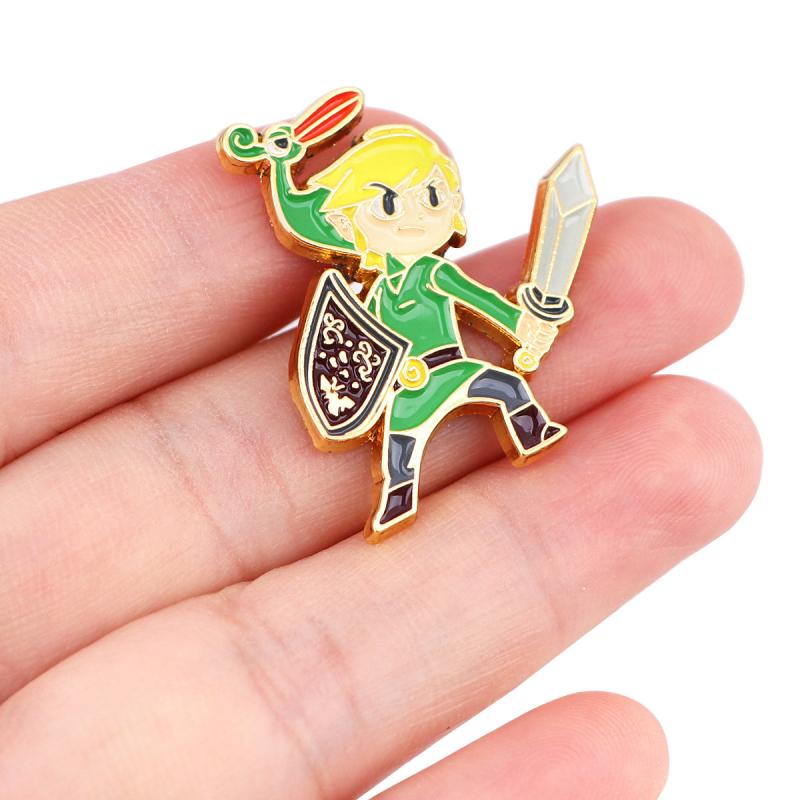 Anime Enamel Pins For Men Clothing Backpack Lapel Badges Jewelry Accessories