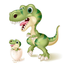 Dinosaur Iron On Patches Heat Transfer Vinyl Cartoon Animal Appliques