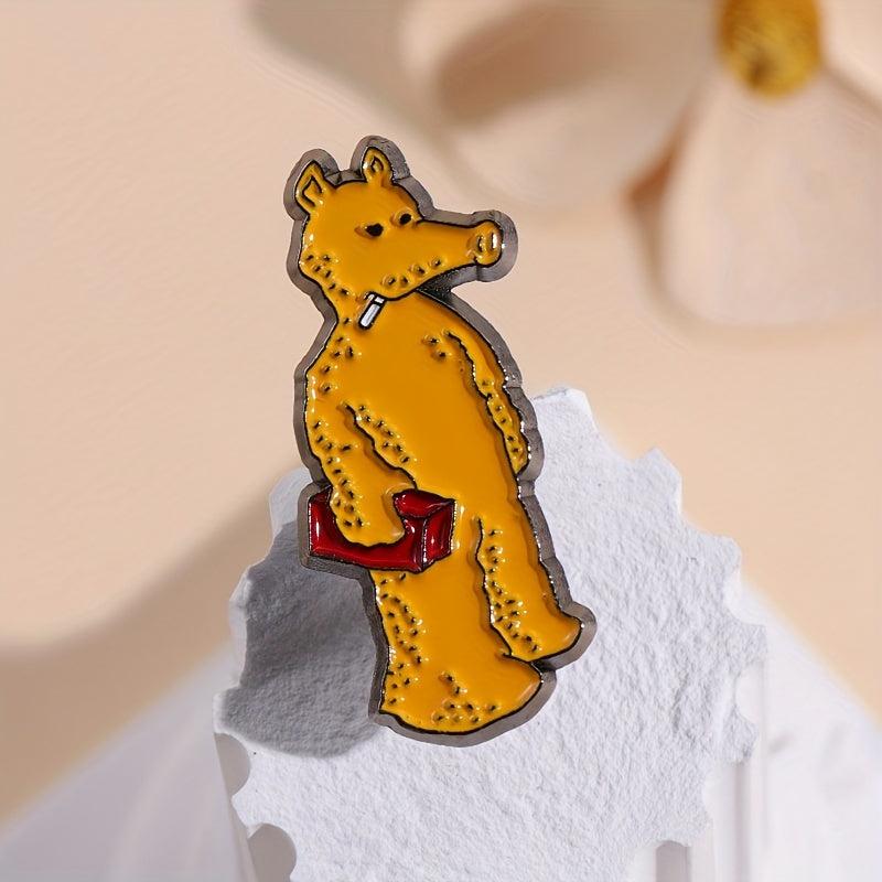 Funny Animal Pig Brooch Pin Jewelry