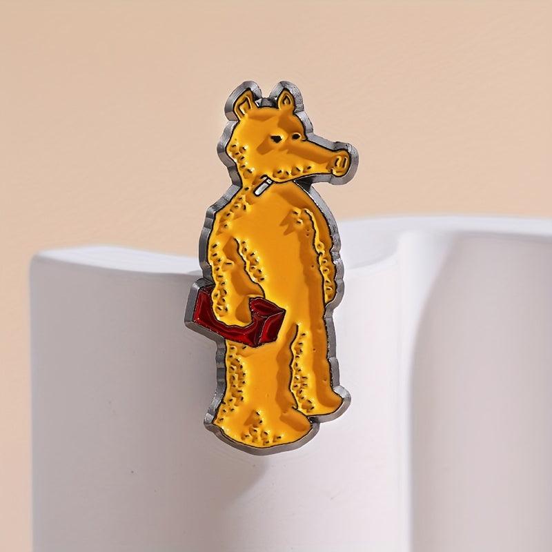 Funny Animal Pig Brooch Pin Jewelry