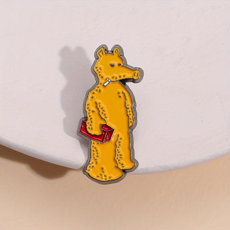 Funny Animal Pig Brooch Pin Jewelry