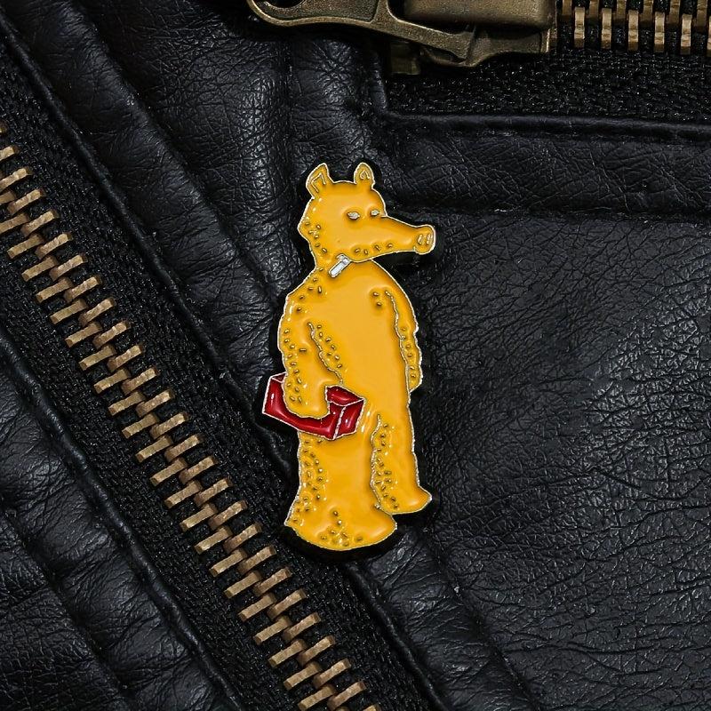 Funny Animal Pig Brooch Pin Jewelry