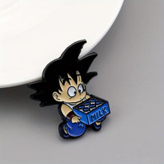 Creative Milk Pin Brooch for Men