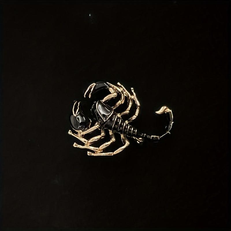Men's Scorpion Pins, Animal Themed Fashion Accessories