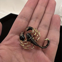 Men's Scorpion Pins, Animal Themed Fashion Accessories