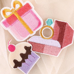 6pcs Flower Vase Embroidered Iron on Patch DIY Decorative Clothes Pants Holes