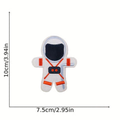 7pcs Astronaut Iron On Patches Sew On Embroidered Applique Repair Patch