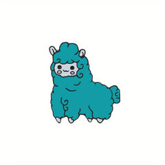 Cartoon Sheep Brooch for Men