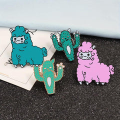 Cartoon Sheep Brooch for Men