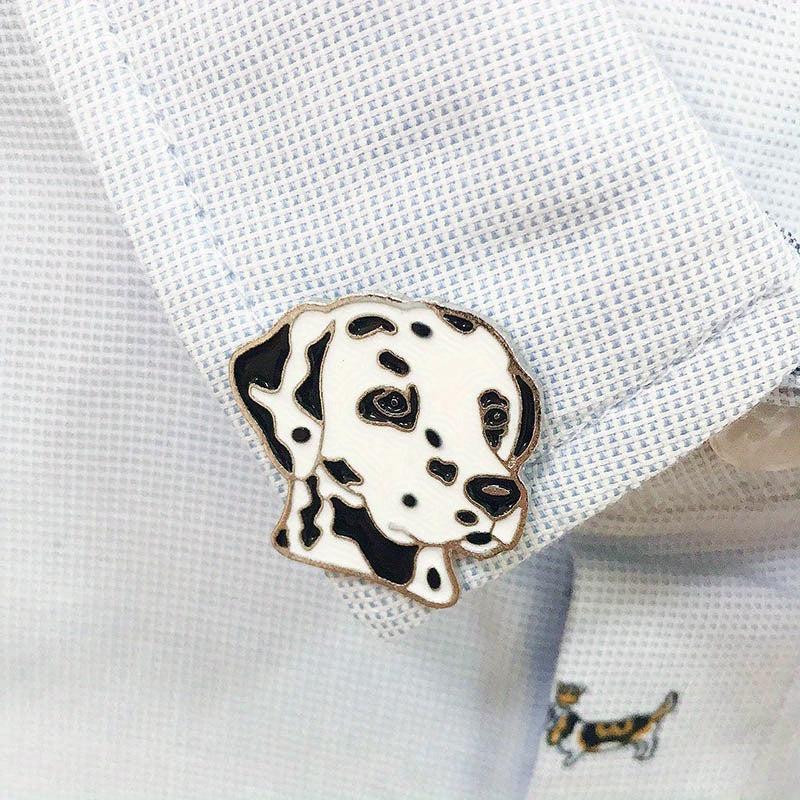 Dog Head Brooch Hat Emblem Corsage Hat Badges Metal Animal Accessories