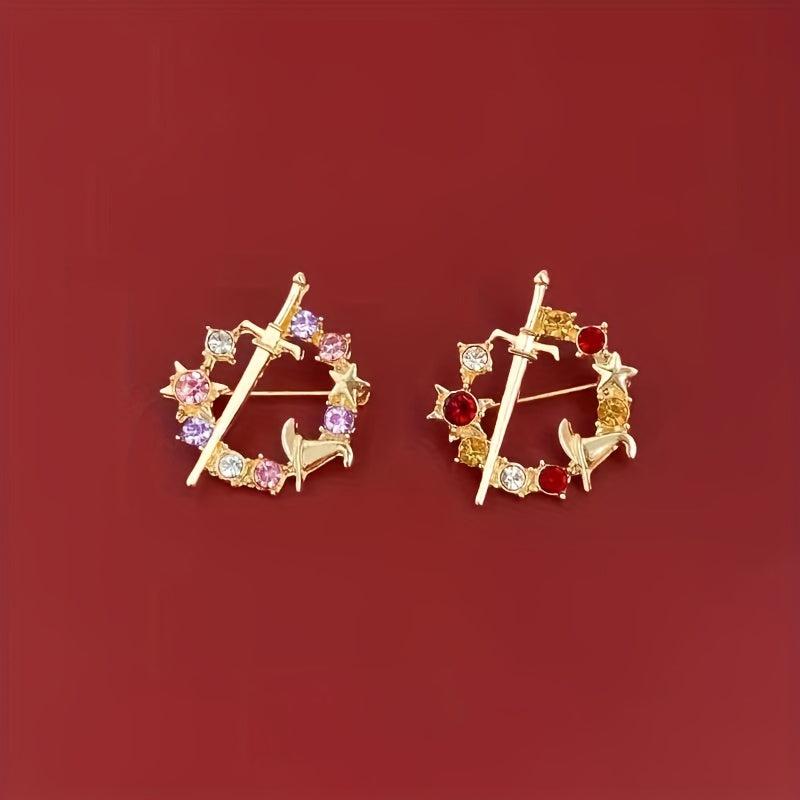 Gryffindor Sword Alloy Brooch for Men