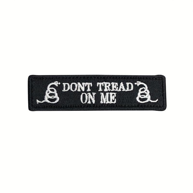 Men's Skull Embroidered Flower Patch Outdoor Stickers
