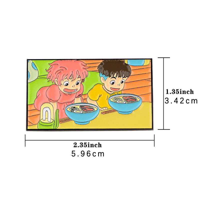 Anime Enamel Pin for Men - Anime Accessories for Men