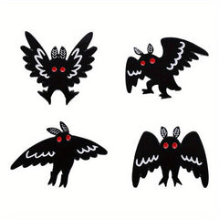 Punk Animal Bat Pins Classic Mothman Enamel Badges Heroism Series Brooches