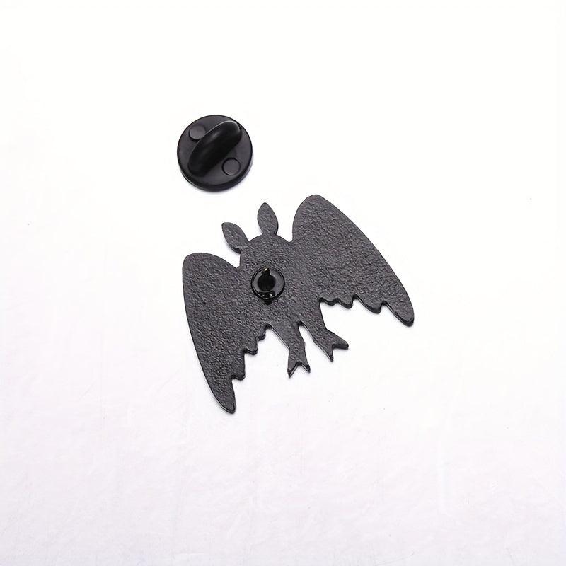 Punk Animal Bat Pins Classic Mothman Enamel Badges Heroism Series Brooches