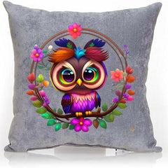 Owl Garland Style Patch Iron-On Transfer Film