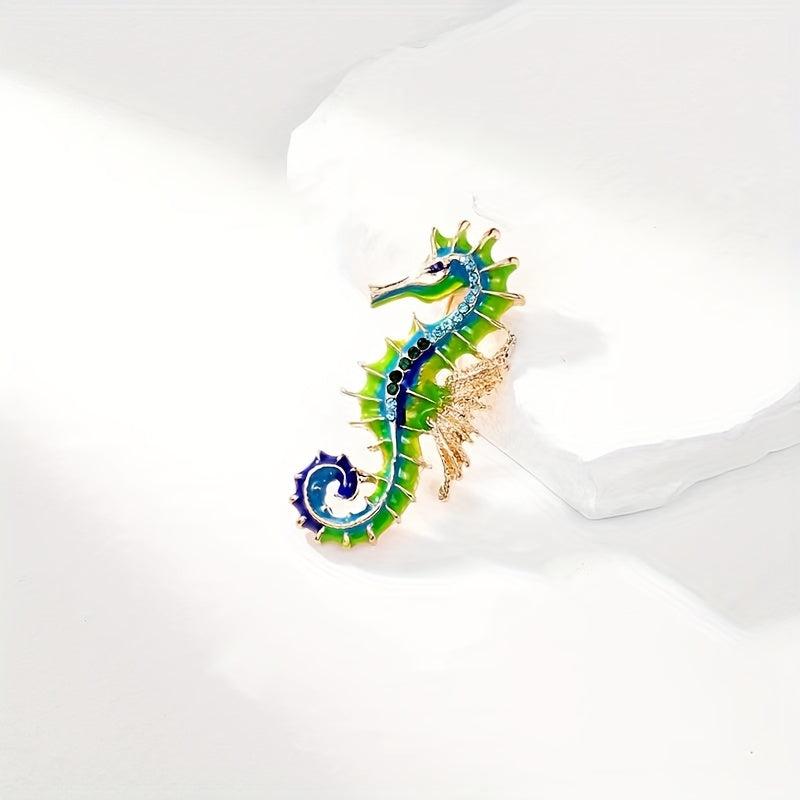 Seahorse Brooch For Men Creative Pin For Men