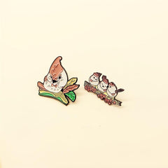 Bird Zinc Alloy Pin for Men