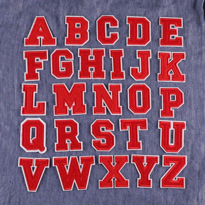 Iron On Letter Number Patches for Clothing DIY Craft