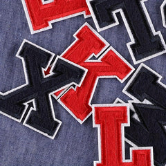 Iron On Letter Number Patches for Clothing DIY Craft