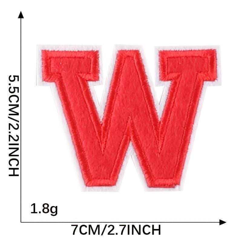 Iron On Letter Number Patches for Clothing DIY Craft