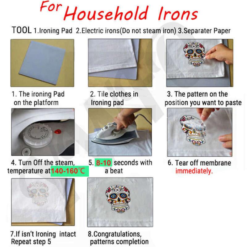 Owl Iron On Transfers Heat Transfer Stickers Patches For Men