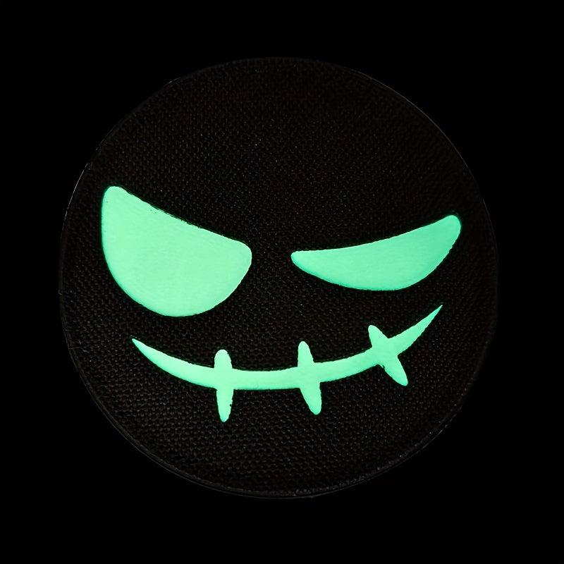 Luminous Evil Happy Face Patch - Tactical Morale Badge