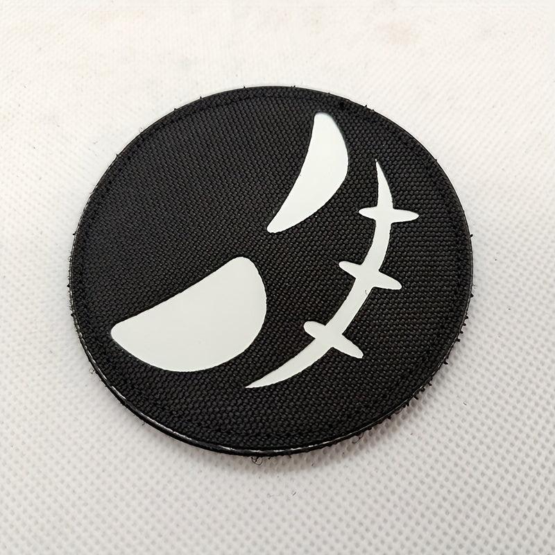 Luminous Evil Happy Face Patch - Tactical Morale Badge