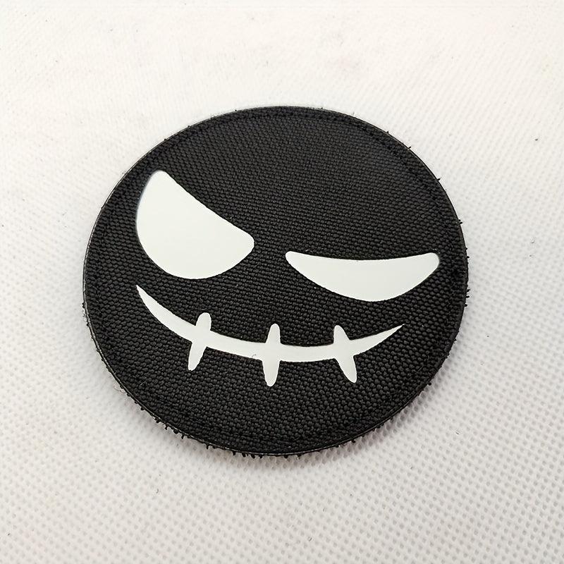 Luminous Evil Happy Face Patch - Tactical Morale Badge