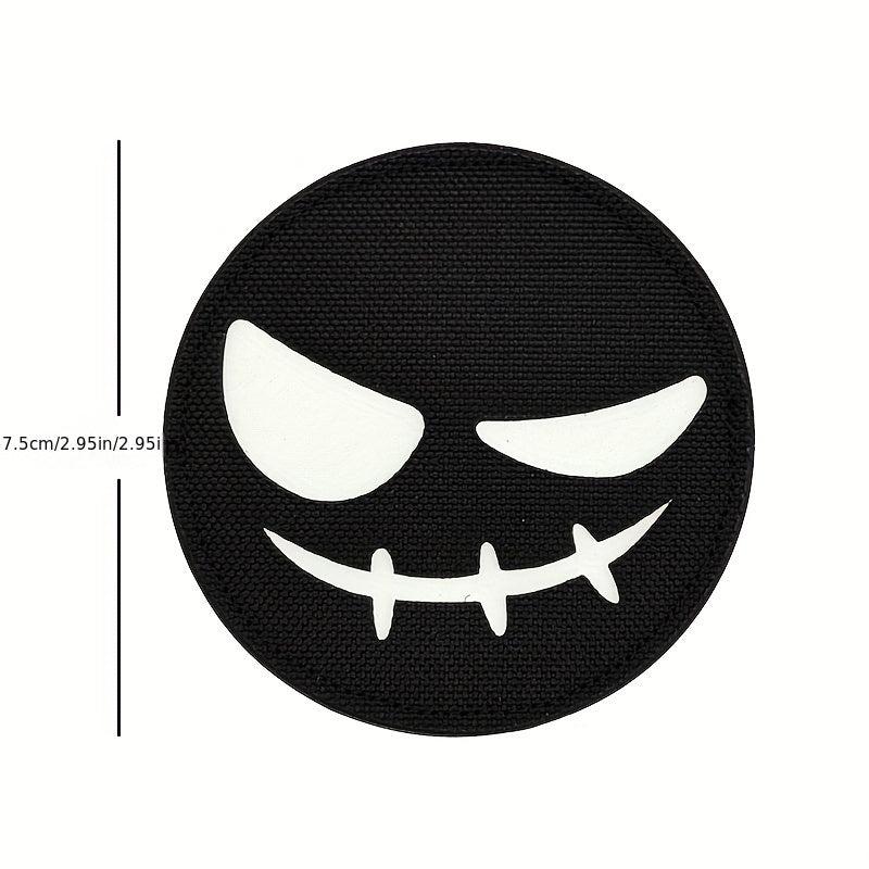 Luminous Evil Happy Face Patch - Tactical Morale Badge