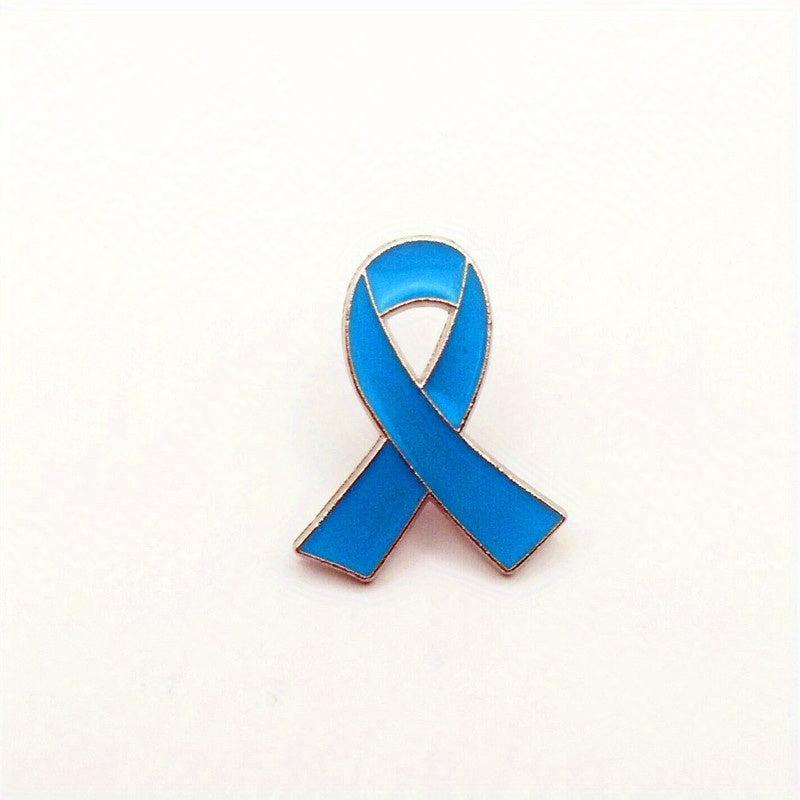 Alloy Love Red Ribbon Brooch for Men