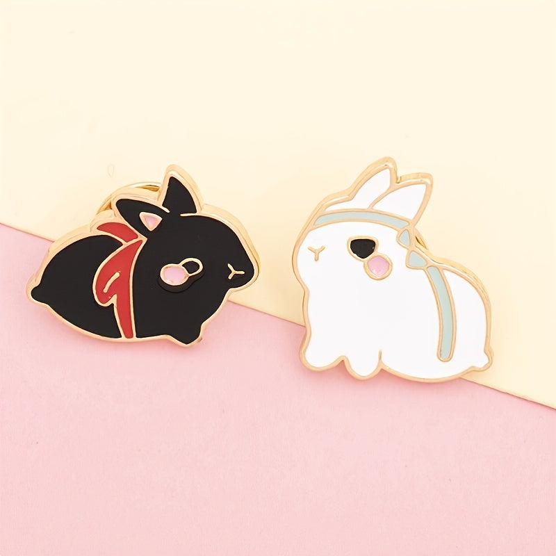 Cute Animal Cartoon Brooch Christmas Jeans Pin
