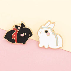 Cute Animal Cartoon Brooch Christmas Jeans Pin