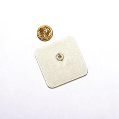 Metal Candy Badge Colorful Chemical Element Brooch for Men