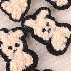 9pcs Little Rabbit Embroidery Iron on Cloth Stickers For Girls