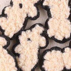 9pcs Little Rabbit Embroidery Iron on Cloth Stickers For Girls