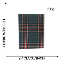 5pcs Plaid Striped Square DIY Patch Sewing Patchwork Decorative Accessories