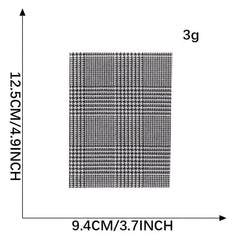5pcs Plaid Striped Square DIY Patch Sewing Patchwork Decorative Accessories