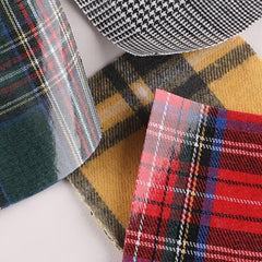 5pcs Plaid Striped Square DIY Patch Sewing Patchwork Decorative Accessories