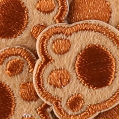11pcs Bear Paw & Cookies DIY Patch for Clothes Backpack Hat