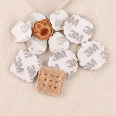 11pcs Bear Paw & Cookies DIY Patch for Clothes Backpack Hat