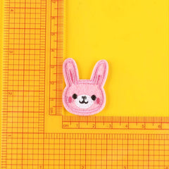 10pcs Bear & Rabbit Embroidery Patches DIY Clothes Accessories
