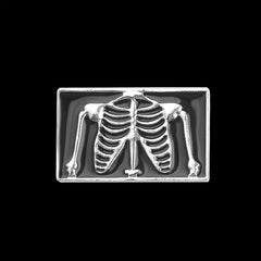 Skull Metal Plating Brooch Clothing Accessories