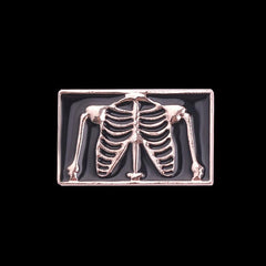 Skull Metal Plating Brooch Clothing Accessories