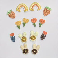 Bright Rainbow Embroidery Patch for Men