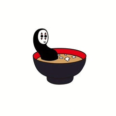 Anime Faceless Male Character Brooch